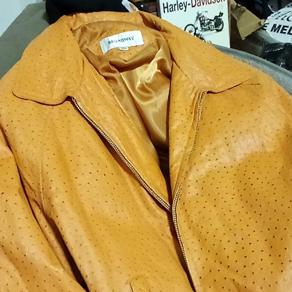 Broadway ostrich jacket